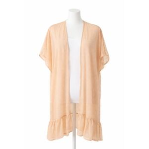 LC Lauren Conrad Peach Shrug